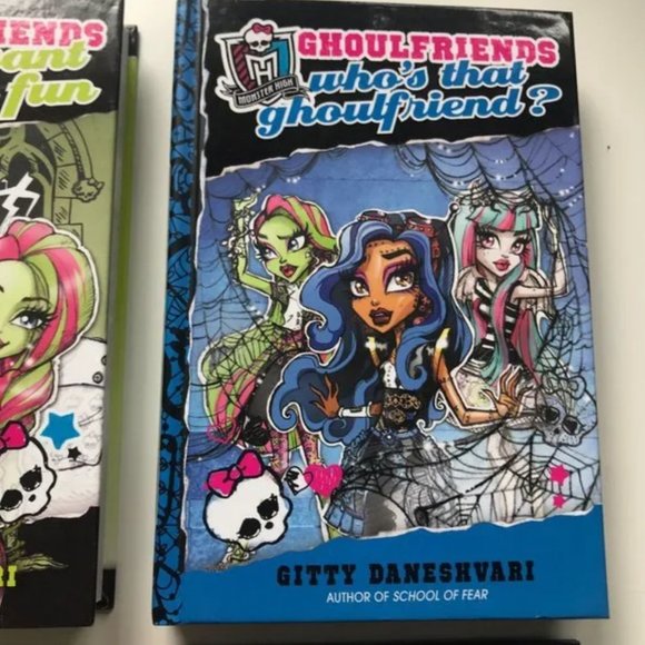 ❤️‍🔥 2 For $30 ❤️‍🔥 Monster High - Ghoul School Books #2, #3, #4, #4.5 - Picture 3 of 16